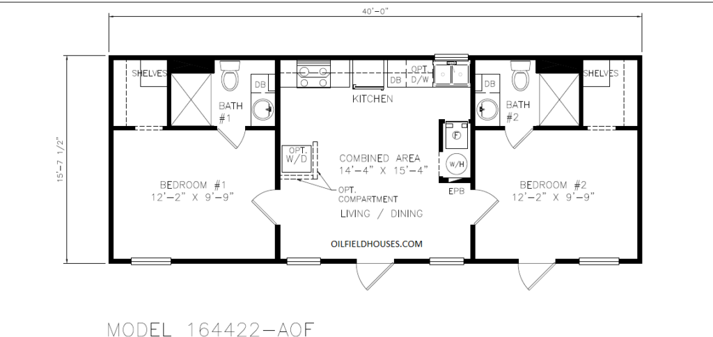 Oilfield mancamp Houses Workforce housing