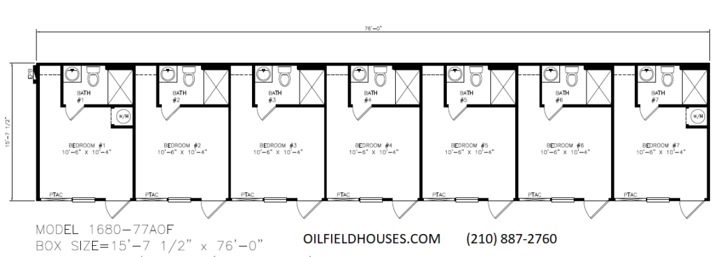 Oilfield mancamp Houses Workforce housing