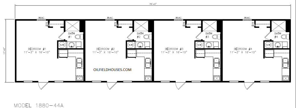 Oilfield mancamp Houses Workforce housing