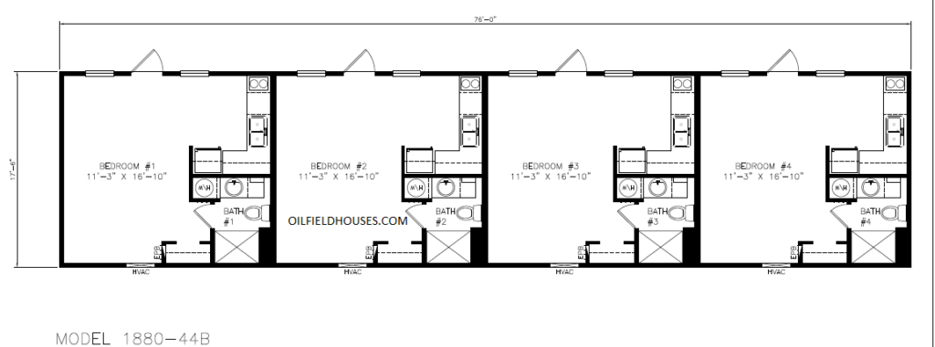 Oilfield mancamp Houses Workforce housing