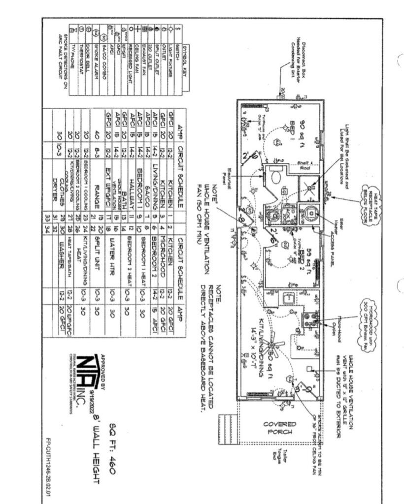 High Wind Zone - Floor Plan