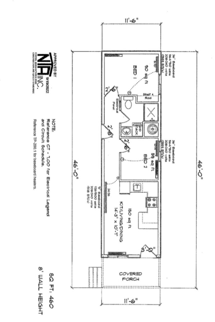 High Wind Zone - Floor Plan