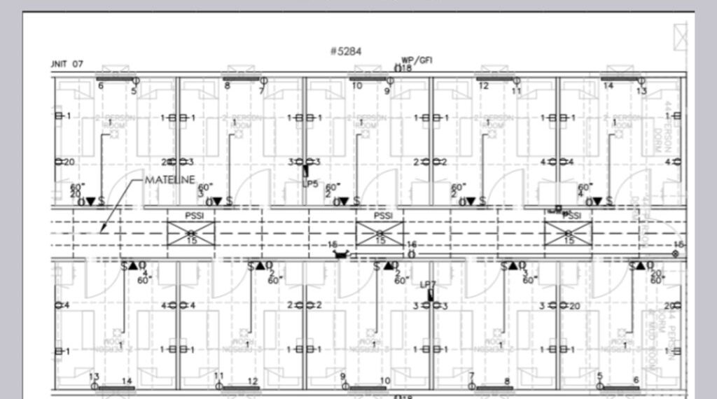 workforce housing bunk houses Dorm Housing 2 Person per bedroom 14x54