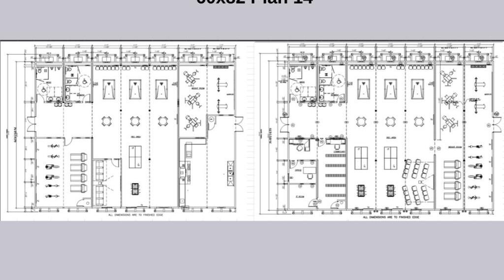 Recreation center with gym 60 x 82