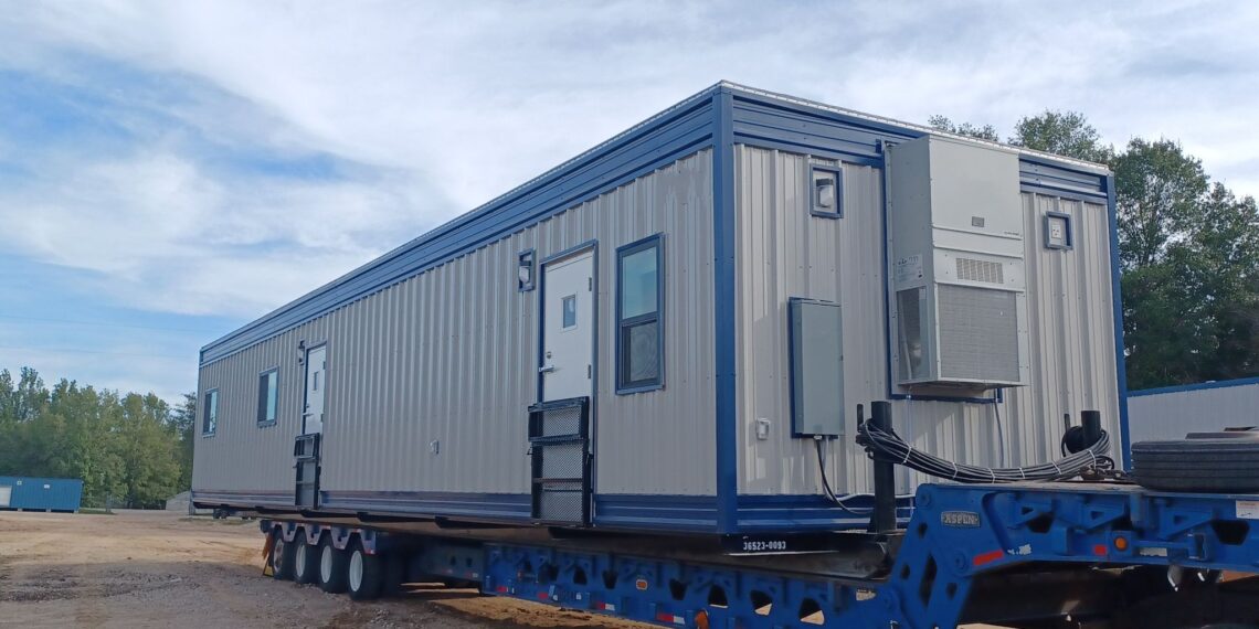 Command Central on Wheels: Oilfield Mancamp with Integrated Office & Conference 1 Bed, 1 Bath