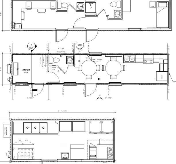 offices kitchens dining halls commercial buildings
